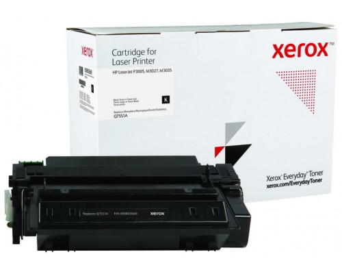 XEROX Everyday Toner para HP  LJP3005 (Q7551A) 51A Negro