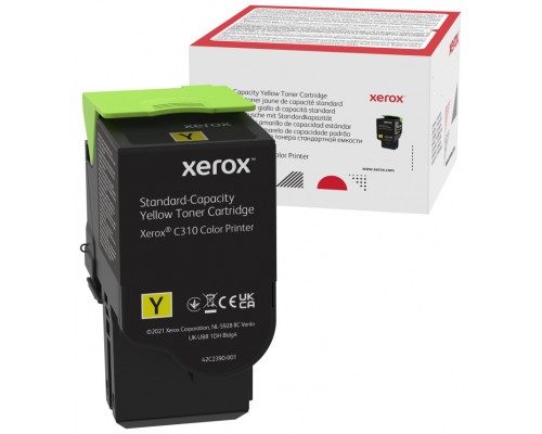 XEROX Toner C310 Amarillo  capacidad estandar (2000 paginas)