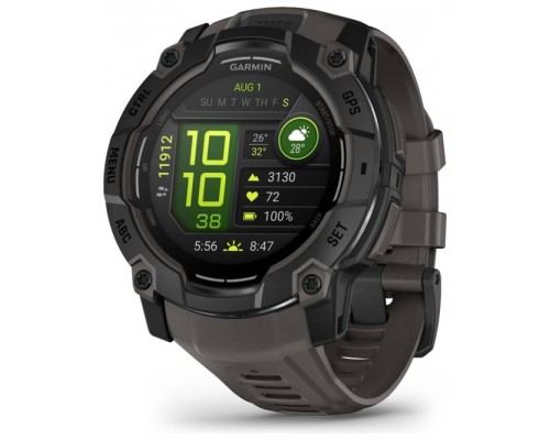 SMARTWATCH GARMIN INSTINCT 3 50MM AMOLED NEGRO CORREA NEGRA SMARTWATCH GARMIN INSTINCT 3 50MM AMOLED NEGRO CORREA NEGRA