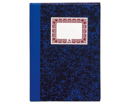 CUADERNO CARTONÉ CONTABILIDAD RAYADO HORIZONTAL AZUL FOLIO NATURAL 100 HOJAS DOHE 09950 (Espera 4 dias)