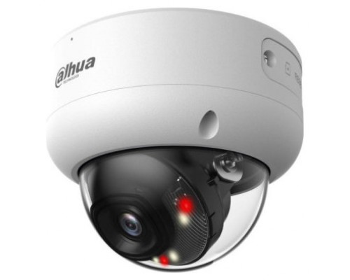 (DH-IPC-HDBW3849EP-S-IL-0280B) DAHUA CAMARA IP DOMO ANTIVANDALICA 8MP  WIZSENSE SMART DUAL LIGHT ACUPICK INTELIGENCIA ARTIFICIAL LED IR WDR, MICRO INTEGRADO, FIJA 2.8MM (Espera 4 dias)