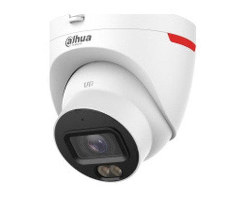 (DH-IPC-HDW2449TP-S-LED-0280B-PRO-S1) DAHUA CAMARA IP WIZCOLOR TURRET WIZSENSE SERIE 2 4MP CON INTELIGENCIA ARTIFICIAL SOPORTA MICROSD 256GB, 12 VDC/POE, 1967, SMD PLUS, WDR 120DB, OPTICA FIJA  2.8MM (Espera 4 dias)