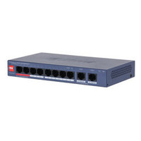 (DH-CS4010-8GT-110-V2) DAHUA SWITCH 10 PUERTOS CLOUD MANAGED GIGABIT, 8 PUERTOS POE, 110W, HI-POE, L2 (Espera 4 dias)