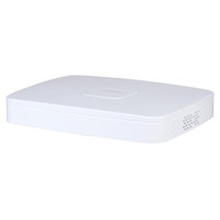 (DHI-NVR2108-8P-4KS3) DAHUA GRABADOR IP 8 CANALES POE 1HDD 4K CON INTELIGENCIA ARTIFICAL SMART 1U LITE BLANCO (Espera 4 dias)