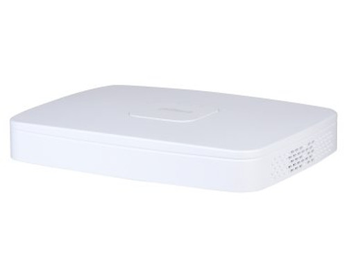 (DHI-NVR2108-8P-4KS3) DAHUA GRABADOR IP 8 CANALES POE 1HDD 4K CON INTELIGENCIA ARTIFICAL SMART 1U LITE BLANCO (Espera 4 dias)
