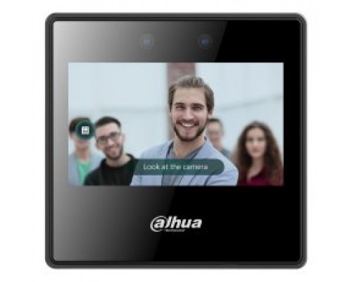 (DHI-ASA3223A-W) DAHUA LECTOR DE CONTROL DE ACCESO TÁCTIL , RECONOCIMIENTO FACIAL+CONTRASEÑA+TARJETA+HUELLA, PANTALLA LCD 4.3", CÁMARA HD 2MP (Espera 4 dias)