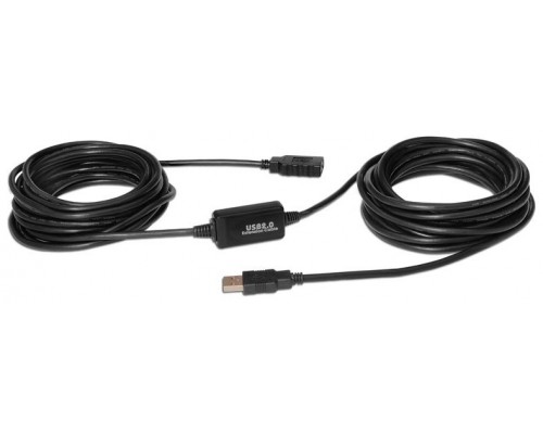 CABLE USB 2.0 PROLONGADOR CON AMPLIFICADOR A/M-A/H 15M NANOCABLE (Espera 4 dias)