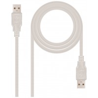 CABLE USB 2.0 TIPO A/M-A/M 3M NANOCABLE (Espera 4 dias)