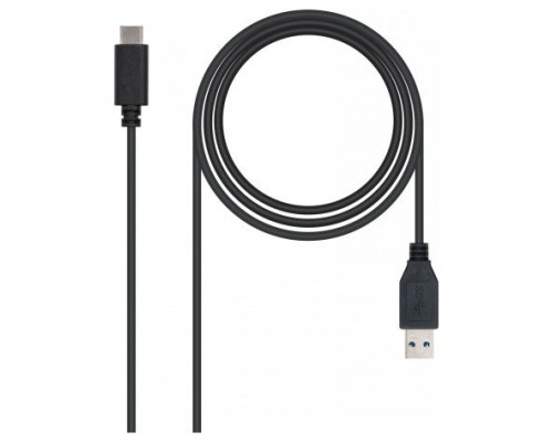 Nanocable - Cable USB 3.1 Gen2 10Gbps 3A USB-C/M-A/M