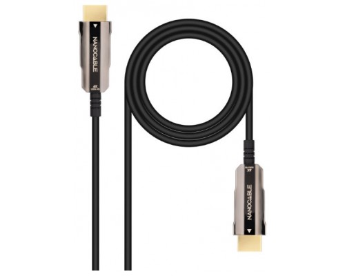 CABLE HDMI V2.0 AOC 4K 60HZ 18Gbps NEGRO 20 M