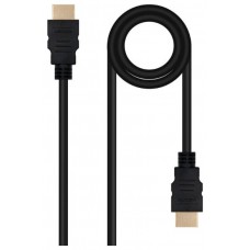 CABLE HDMI V2.0 4K@60HZ 18Gbps NEGRO 1.5 M