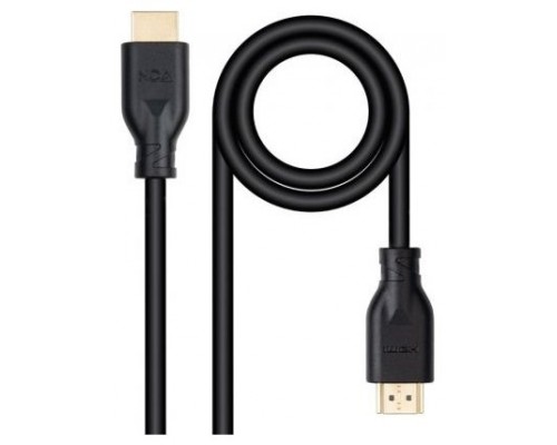 CABLE HDMI V2.0 4K NEGRO CSS 1.5M NANOCABLE (Espera 4 dias)