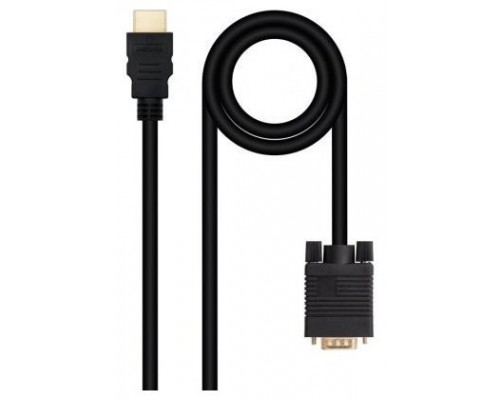 CABLE CONVERSOR HDMI A VGA 10.15.4348Conecta tu