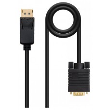 Nanocable - Cable  DisplayPort/M a VGA/M - Negro -