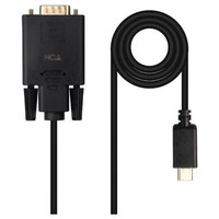 Nanocable Cable Conversor USB-C/M a VGA/M 1,8 M Nanocable Cable Conversor USB-C/M a VGA/M 1,8 M