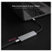 Nanocable HUB USB-C/M a 4xUSB-C/H + USB-C PD 100W