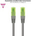 NANOCABLE Cable red latiguillo CAT.6 UTP AWG26 CCA 25 cm