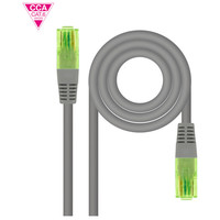 NANOCABLE Cable red latiguillo CAT.6 UTP AWG26 CCA, 30 cm