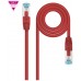 CABLE DE RED LATIGUILLO 600MHZ LSZH SFTP PIMF CAT7 AWG26 1 M ROJO NANOCABLE (Espera 4 dias)