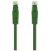 CABLE DE RED LATIGUILLO RJ45 UTP CAT6A AWG24 LSZH 0.30 M VERDE NANOCABLE (Espera 4 dias)