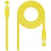 CABLE DE RED LATIGUILLO RJ45 SFTP CAT6A AWG26 0.5 M AMARILLO NANOCABLE (Espera 4 dias)