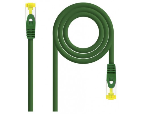 Nanocable Cable de red latiguillo RJ45 LSZH Cat.6A SFTP AWG26, Verde, 1.0 m (Espera 4 dias)