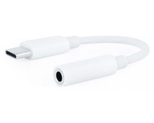 CABLE ADAPTADOR DE USB-C A JACK 3.5, BLANCO