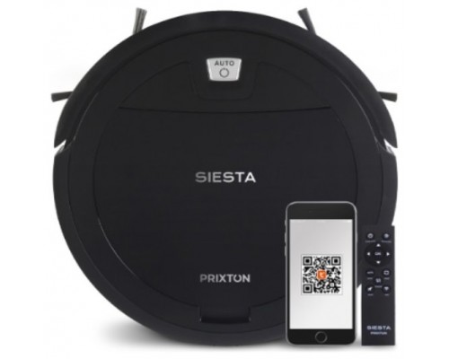 Robot Aspirador Prixton Siesta Negro Wifi App Tuya