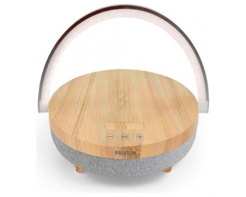 Altavoz Bluetooth Portable Prixton De Madera 10w