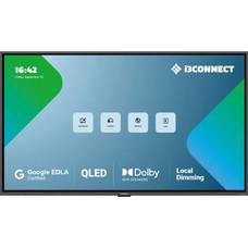 I3 CONNECT  ASPEN4 - IFP DISPLAY 75" ANDROID 15 - EDLA -  8 GB RAM &ndash; 128 GB QLED (LED DE PUNTOS CU&Aacute;NTICOS) LED DIRECTO / 3840 X 2160 PIXELS - 4K UHD / 500CD/M2 / < 8 MS /  AUDIO: 2X20V + SUBWOFER 1X40W / NO INCLUYE SOPORTE (10010822) 