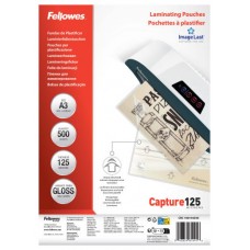 PACK 500 FUNDAS PLASTIFICAR 125 MICRAS BRILLO A3 (303X426 MM) FELLOWES 100144250 (Espera 4 dias) PACK 500 FUNDAS PLASTIFICAR 125 MICRAS BRILLO A3 (303X426 MM) FELLOWES 100144250 (Espera 4 dias)