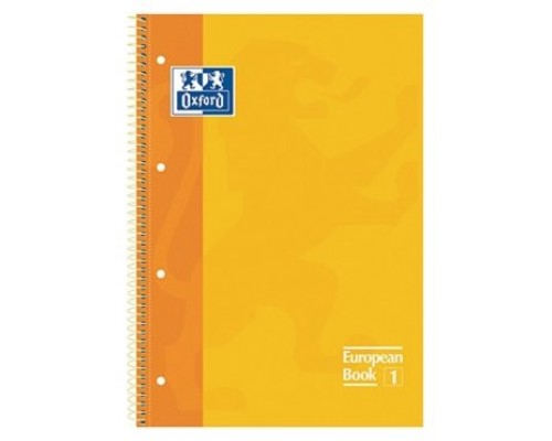Oxford Europeanbook 1 cuaderno y block A4 80 hojas Amarillo (MIN5) (Espera 4 dias)