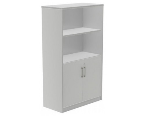 ARMARIO MEDIO CON PUERTAS BAJAS 156X90X45 ESTRUCTURA ALUMINIO/PUERTAS GRIS ROCADA 1057AB02 (Espera 4 dias)