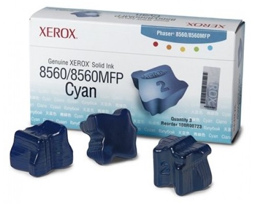 XEROX Toner TEKTRONIX Phaser 85603 barras Cartucho tinta solida Cian