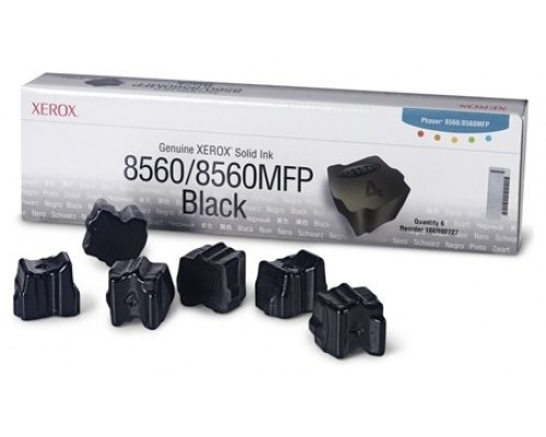 XEROX Toner TEKTRONIX Phaser 85606 barras Cartucho tinta solida Negra
