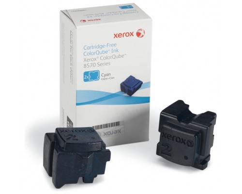 XEROX TEKTRONIX QUBE8570 Cartucho Cartucho tinta solida Cian (Pack 2)