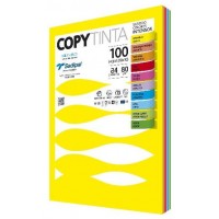 PAQUETE 100 HOJAS A4 80G COLORES SURTIDOS INTENSOS (10 HOJAS X COLOR) FABRIANO 11303 (Espera 4 dias)