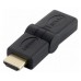 ADAPTADOR HDMI  EQUIP MACHO - HDMI HEMBRA PIVOTANTE