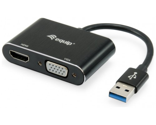 ADAPTADOR USB 3.0 A HDMI / VGA EQUIP 1920 X 1080 60HZ