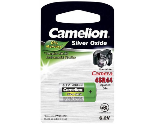 Camelion Oxido Plata 0% SR44/PX28 (Espera 2 dias)