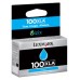 LEXMARK CARTUCHO INYECCION TINTA CIAN Nº100 XLA VIZIX