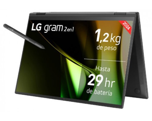 LG PORTATIL GRAM 2 EN 114T90S. W11 HOME. INTEL CORE ULTRA 7. 16GB. 512GB SSD. 1,2KG (Espera 4 dias)