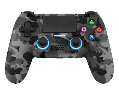 DRAGONSHOCK MIZAR+ BLUETOOTH WIRELESS CONTROLLER FULL GREY CAMO FOR PS4, PC, MOBILE /RGB (Espera 4 dias) DRAGONSHOCK MIZAR+ BLUETOOTH WIRELESS CONTROLLER FULL GREY CAMO FOR PS4, PC, MOBILE /RGB (Espera 4 dias)