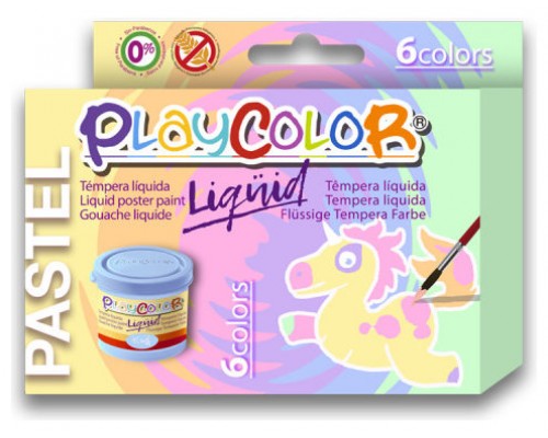 Playcolor Liqüid Pintura para carteles 40 ml 6 pieza(s) (Espera 4 dias)