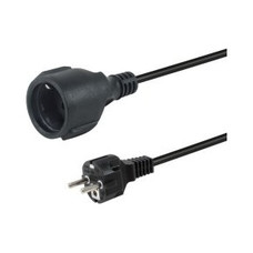 CABLE ALIMENTACION SHUKO MACHO A SCHUKO HEMBRA CEE 7/3