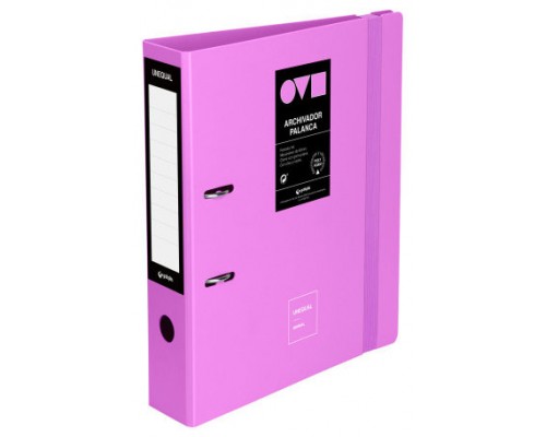 ARCHIVADOR A4 65MM EN POLYFOAM UNEQUAL MINIMAL LAVANDA GRAFOPLAS 17262869 (Espera 4 dias)