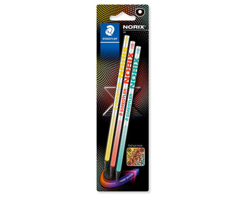 BLISTER CON 3 L&Aacute;PICES DE GRAFITO NORIX HB STAEDTLER 181-HBBK3 (Espera 4 dias)