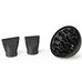DYMO RHINO Cinta ID1-12 Negro/blanco polyester
