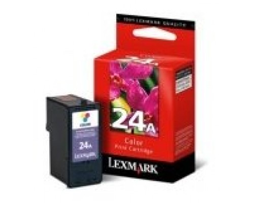 LEXMARK Z/1400 X/3300/4500 Cartucho Color Nº24A