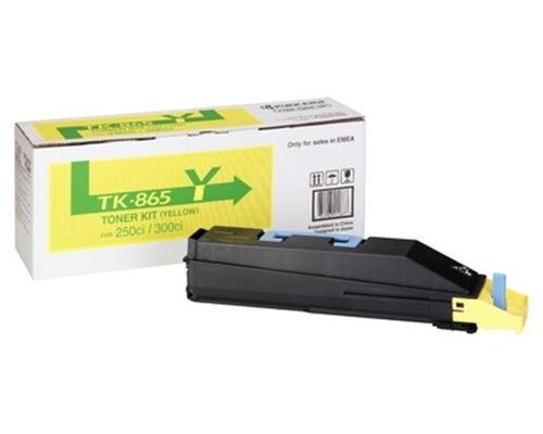 KYOCERA TONER COPIADORA AMARILLO TASKALFA 200CI/300CI TK865Y 12.000 PAGINAS